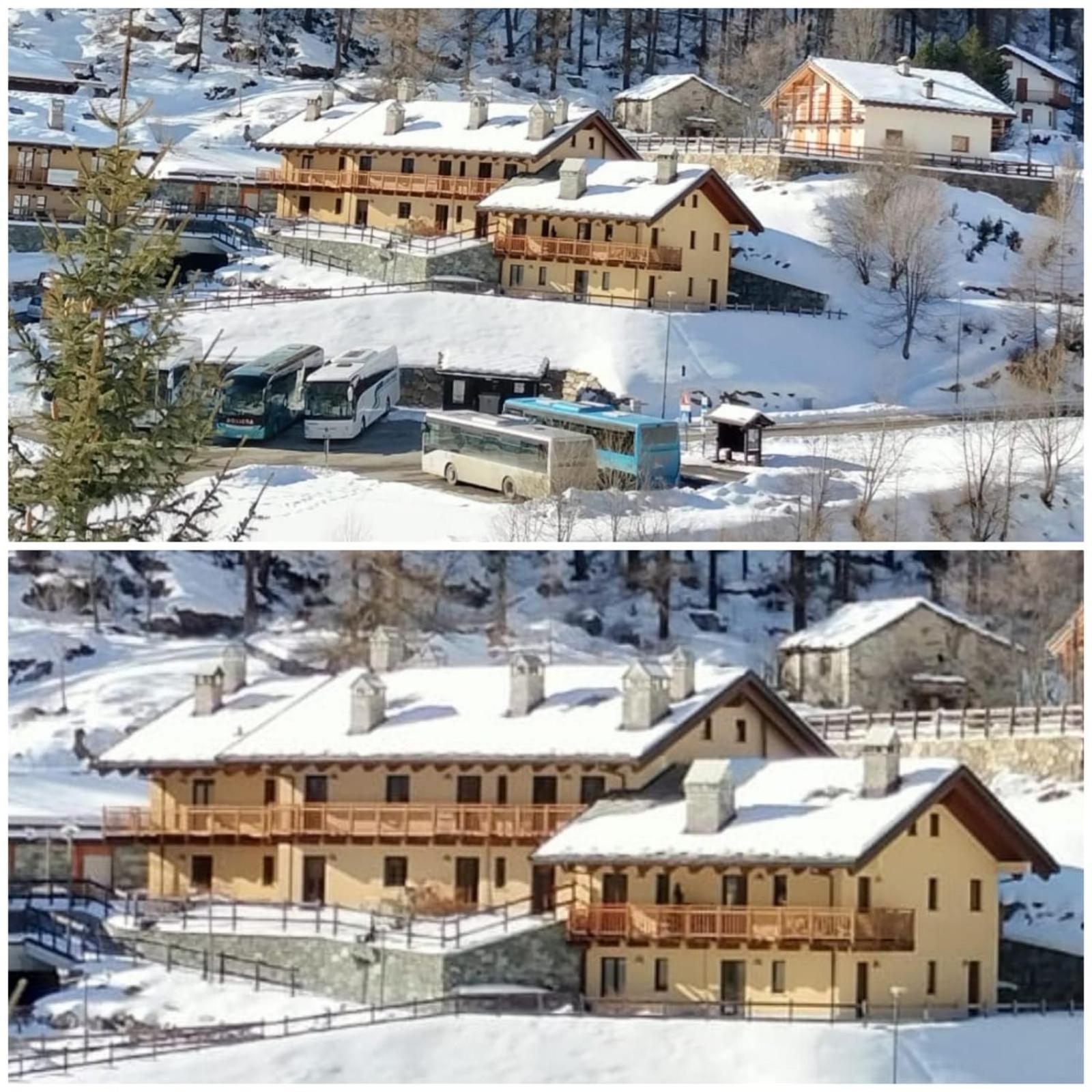 Punta Vittoria Sub 14 - Residence Anderbatt Gressoney - 3 Locali - Cir N 0010 Staval Buitenkant foto